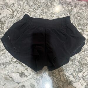 COPY - LULULEMON black hotty hot shorts